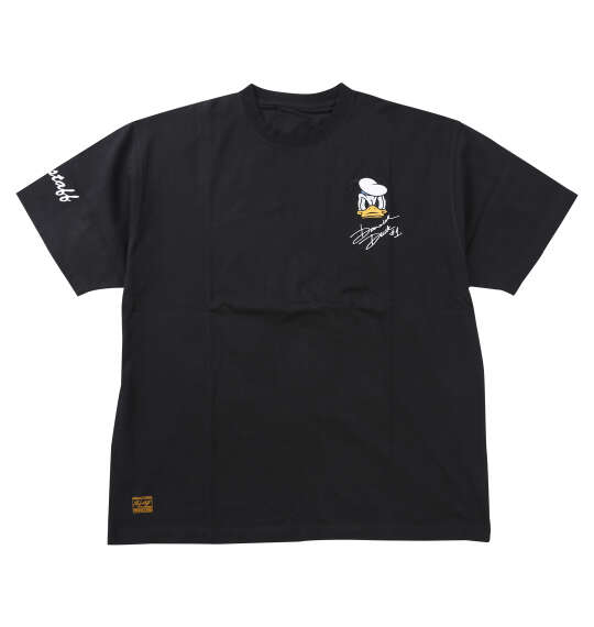 FLAGSTAFF×DISNEY DONALD DUCK半袖Tシャツ ブラック