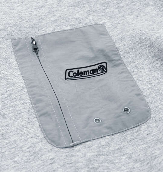 Coleman 裏起毛クルートレーナー アイスグレー