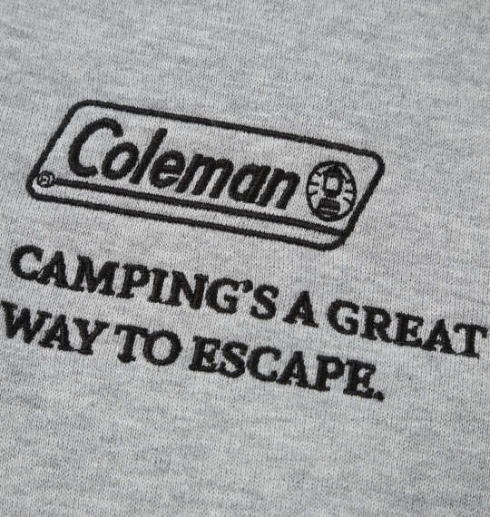 Coleman 裏起毛フルジップパーカー アイスグレー