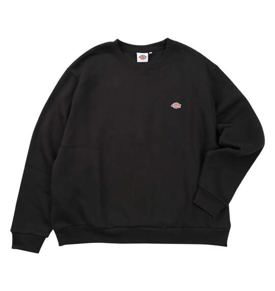 DICKIES エンブロイダリーロゴクルースウェット ブラック