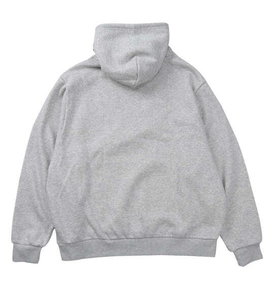 DICKIES エンブロイダリーロゴプルパーカー ヘザーグレー