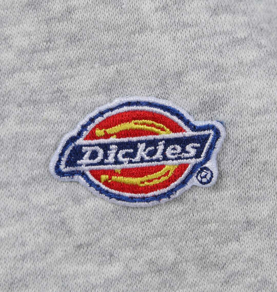 DICKIES エンブロイダリーロゴプルパーカー ヘザーグレー