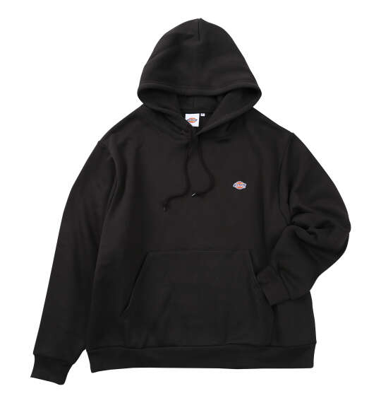 DICKIES エンブロイダリーロゴプルパーカー ブラック