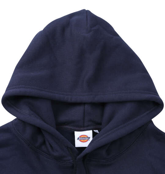 DICKIES エンブロイダリーロゴプルパーカー ネイビー