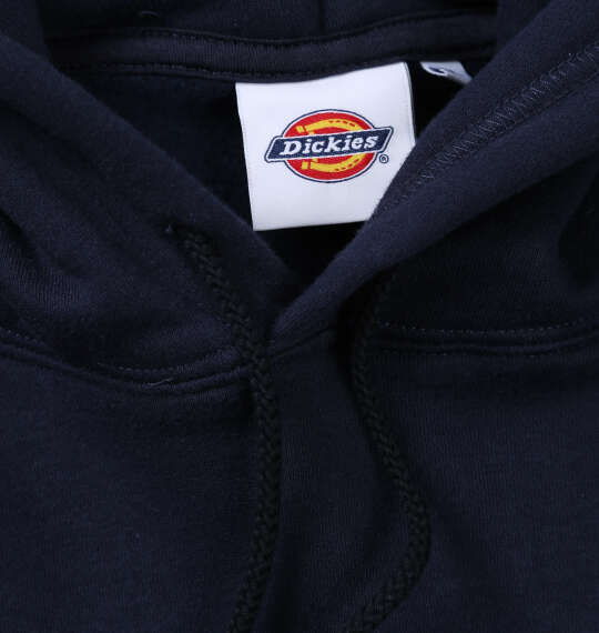 DICKIES エンブロイダリーロゴプルパーカー ネイビー