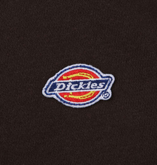 DICKIES エンブロイダリーロゴプルパーカー ダークブラウン
