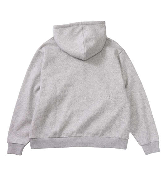 DICKIES エンブロイダリーロゴフルジップパーカー ヘザーグレー