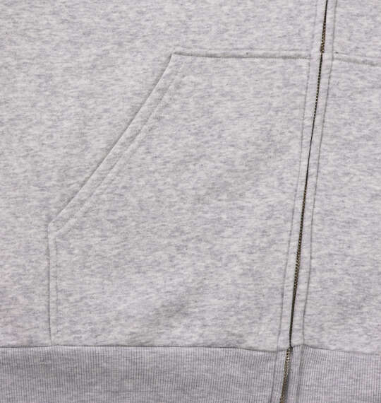 DICKIES エンブロイダリーロゴフルジップパーカー ヘザーグレー