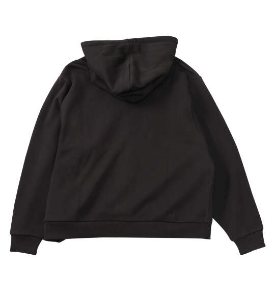 DICKIES エンブロイダリーロゴフルジップパーカー ブラック