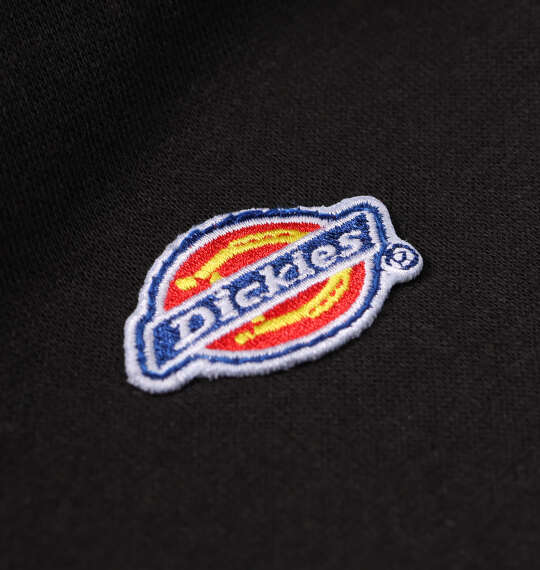 DICKIES エンブロイダリーロゴフルジップパーカー ブラック