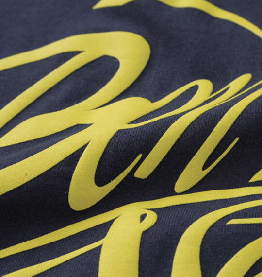 BEN DAVIS ハートスクリプトロゴ長袖Tシャツ ネイビー
