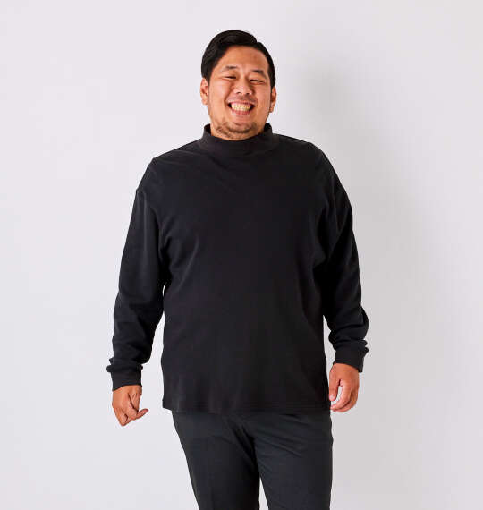 Mc.S.P ハイネック長袖Tシャツ ブラック