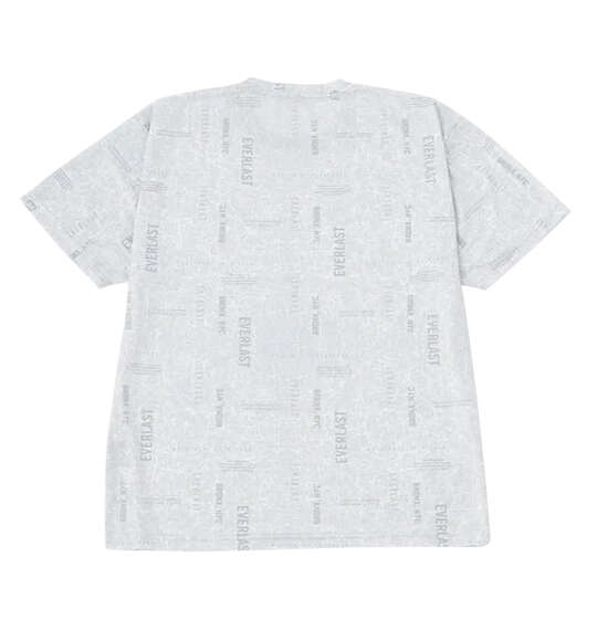 EVERLAST 総柄プリント半袖Tシャツ ライトグレー