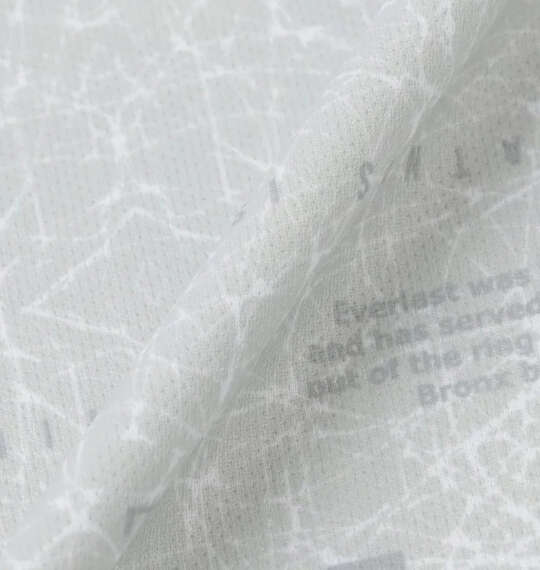 EVERLAST 総柄プリント半袖Tシャツ ライトグレー