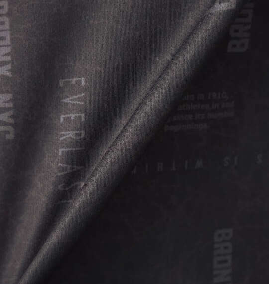 EVERLAST 総柄プリント半袖Tシャツ ブラック