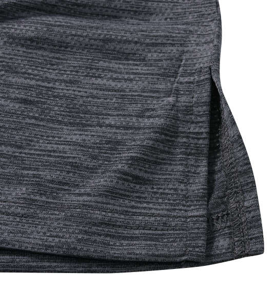EL.FO DRYクルーネック切替半袖Tシャツ ネイビー×チャコール