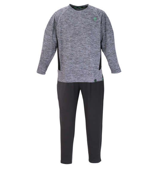Colantotte ACTIVE ベア天竺ラグラン切替長袖Tシャツセット グレー
