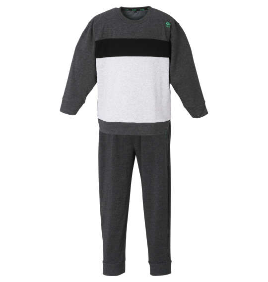 Colantotte ACTIVE シャギー切替長袖Tシャツセット チャコール