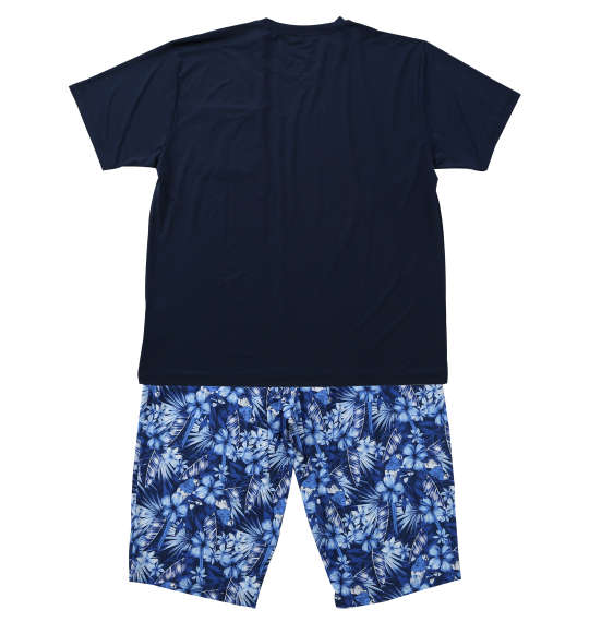 Mc.S.P ベア天竺半袖Tシャツ+六分丈パンツ ネイビー