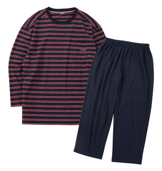 marie claire homme ミニ裏毛Tシャツセット ネイビー