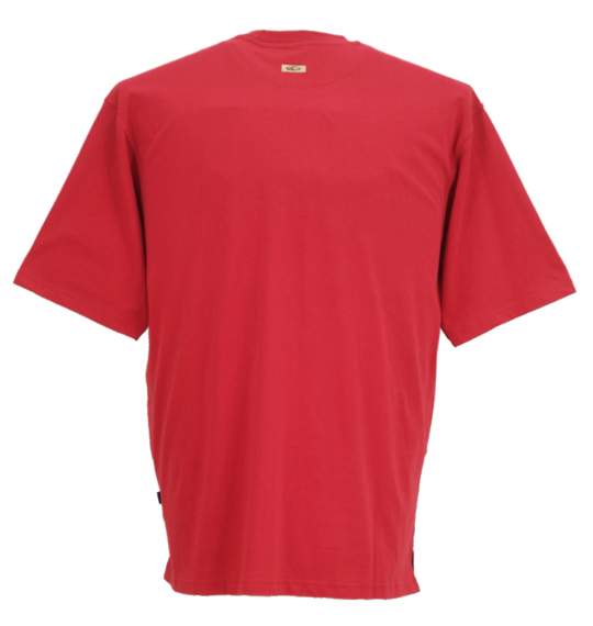 KNOCK OUT 半袖Tシャツ レッド