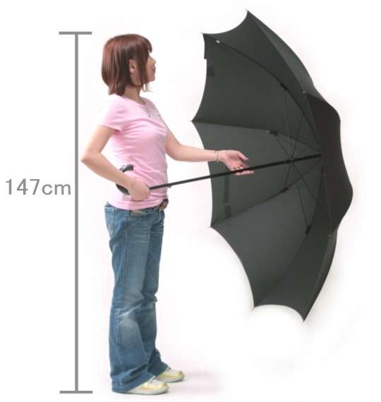  超ビッグサイズ傘 ブラック