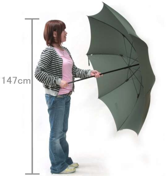  超ビッグサイズ傘 グリーン