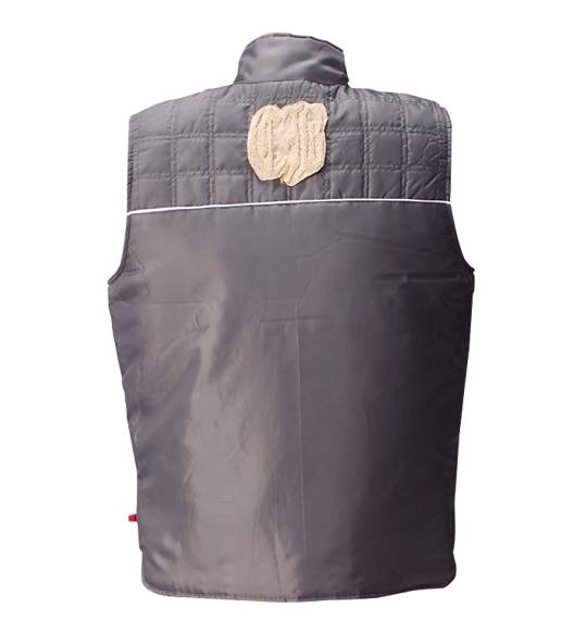 CARGO BLU 中綿ベスト チャコールグレー