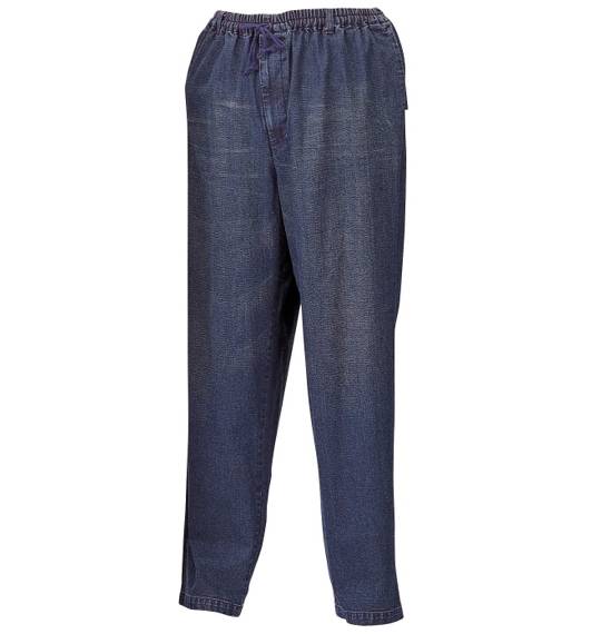 MANCHES デニムイージーパンツ 中古風