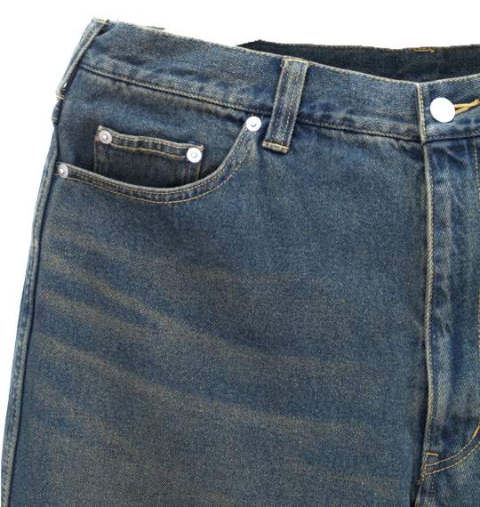 MANCHES デニム5Pパンツ 中古風