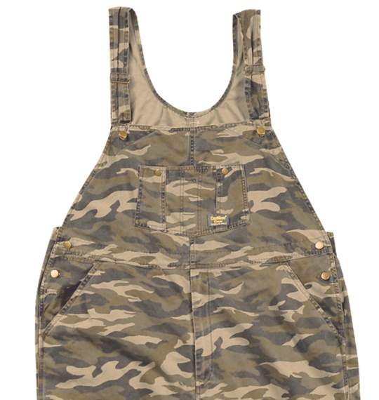 OSHKOSH オーバーオール カモフラ柄