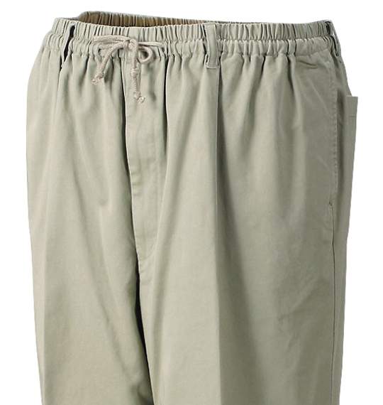 MANCHES イージーパンツ グリーンベージュ