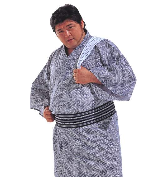  浴衣（帯セット） ネイビー