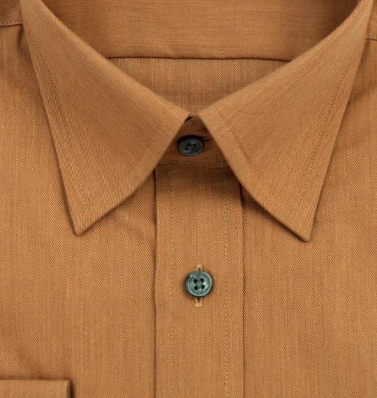 MICHIKO LONDON KOSHINO セミワイドカラーシャツ ブラウン