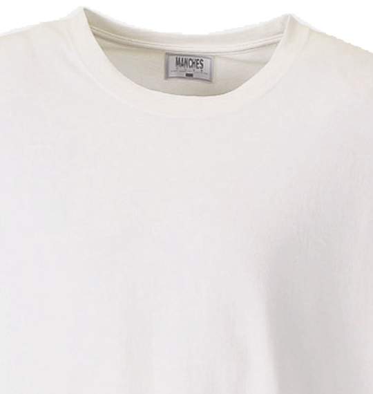 MANCHES ロングＴシャツ ホワイト
