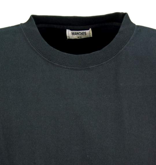 MANCHES ロングＴシャツ ブラック