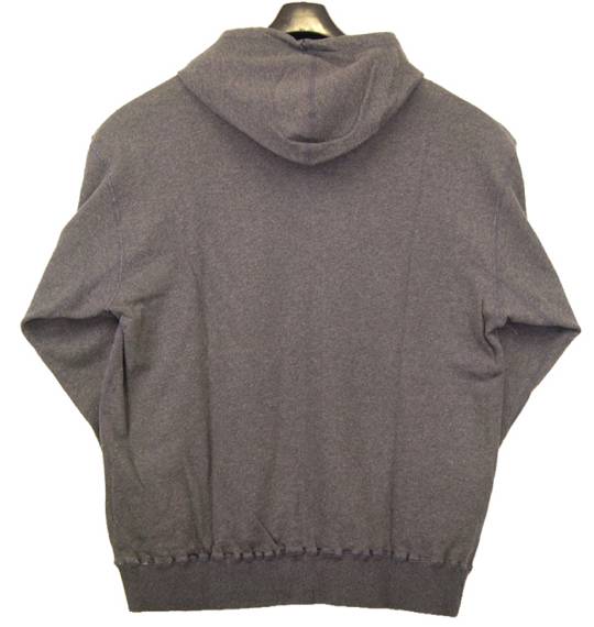 MANCHES フルジップパーカートレーナー チャコールグレー