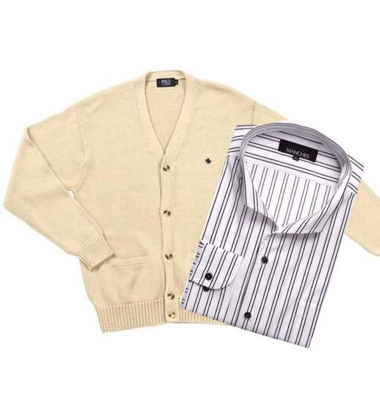 POLO BCS カーデガン ベージュ