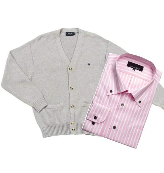 POLO BCS カーデガン グレー