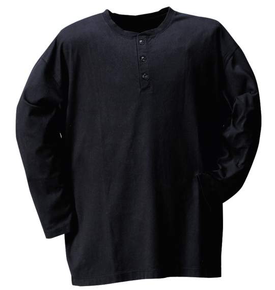 MANCHES ヘンリーTシャツ ブラック