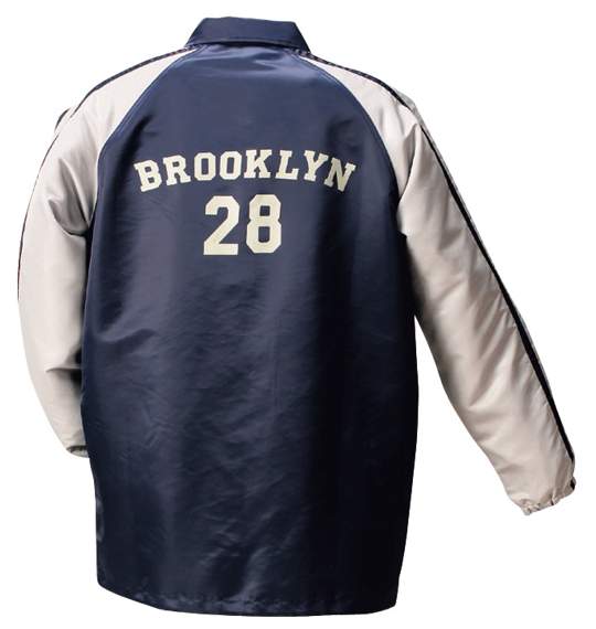 BROOKLYN INDUSTRIES コーチジャケット ネイビー
