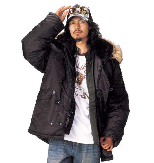 ALPHA N3B ブラック