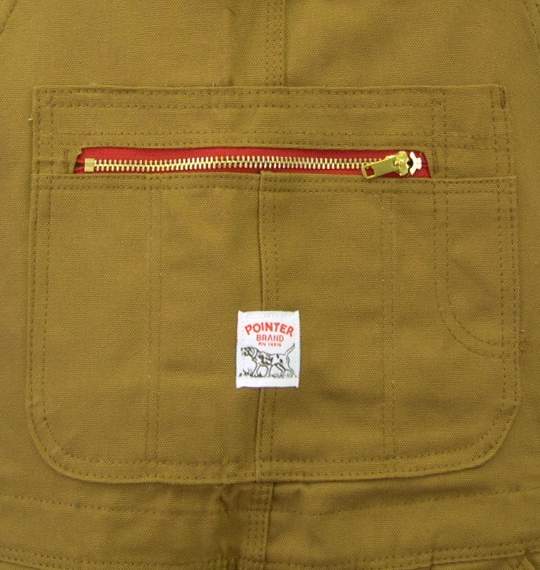 POINTER オーバーオール ブラウン