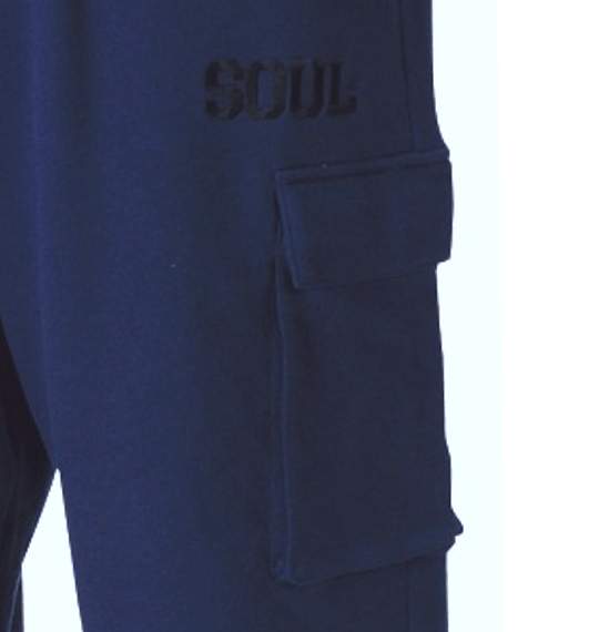 SOUL カーゴハーフパンツ ネイビー