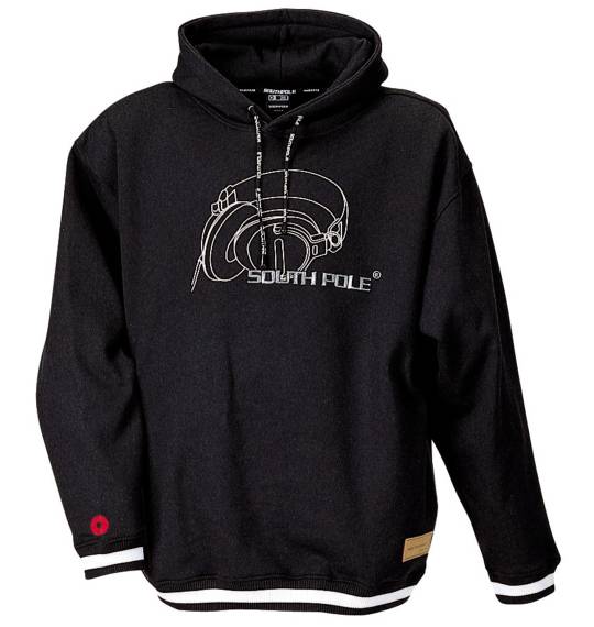 SOUTHPOLE パーカートレーナー ブラック