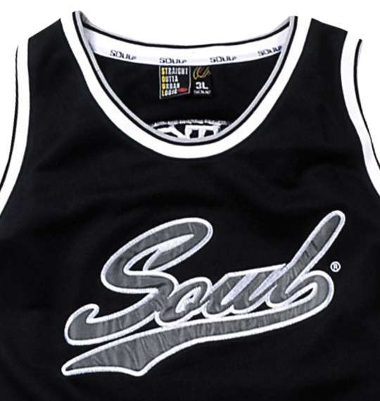 SOUL タンクトップ ブラック