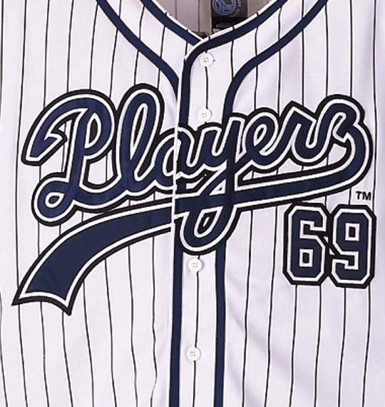 Playerz69 ベースボールＴシャツ ホワイト