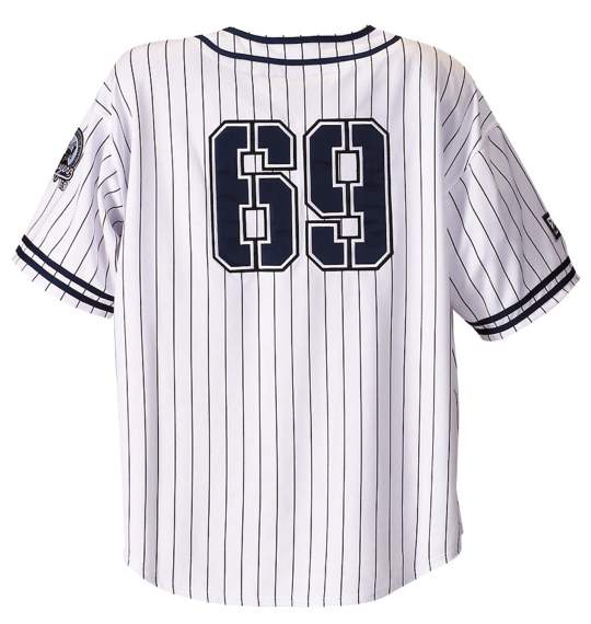 Playerz69 ベースボールＴシャツ ホワイト