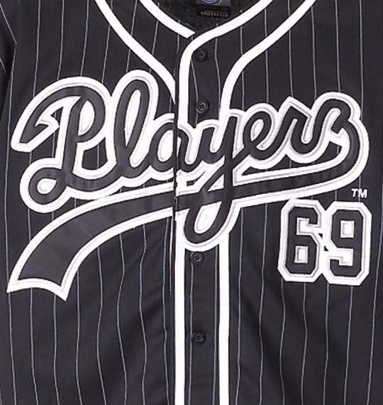 Playerz69 ベースボールＴシャツ ブラック