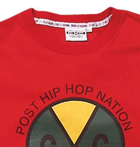 CROSSCOLOURS　 Tシャツ レッド